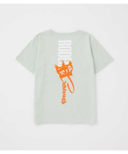 RODEO CROWNS WIDE BOWL(ロデオクラウンズワイドボウル)/キッズ バンダナクラウンTシャツ/MINT