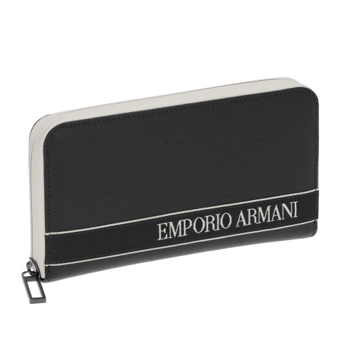 EMPORIO ARMANI(エンポリオアルマーニ)/エンポリオ・アルマーニ YEME49YTX0J 長財布/ブラック