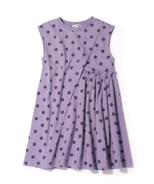 セール 親子リンク 100 140cm Kidsアシメギャザーワンピ シューラルーキッズ Shoo La Rue Kids Magaseek