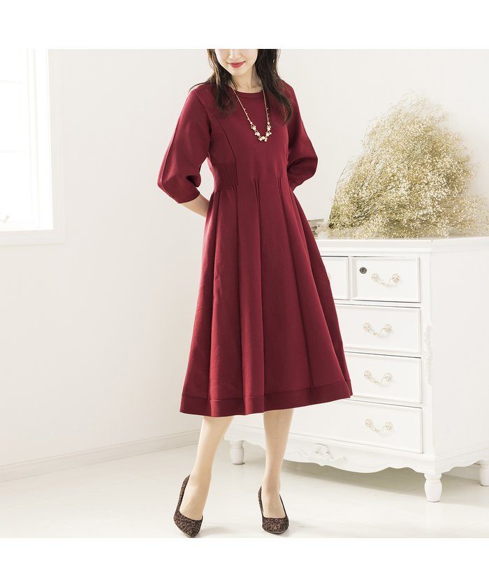 セール 10 Off ホールガーメントニットワンピース ローズティアラ Rose Tiara L Size Magaseek