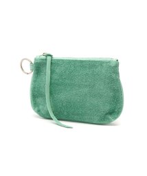 hobo(ホーボー)/ホーボー ポーチ hobo 小物入れ COW LEATHER ROUND POUCH M 小銭入れ 本革 薄型 軽量 Mサイズ 日本製 HB－O3304/ミント