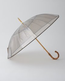 Traditional Weatherwear(トラディショナル　ウェザーウェア)/CLEAR UMBRELLA BAMBOO/ブラウン