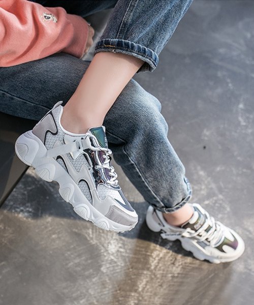 セール 厚底スニーカー レディース ダッドスニーカー Aimoha アイモハ Aimoha Magaseek