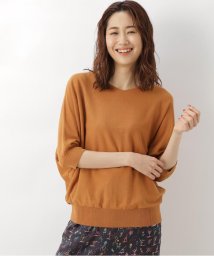 NATURAL BEAUTY BASIC(ナチュラルビューティーベーシック)/アーリーオータムベーシックニット ドルマン/ビスケット