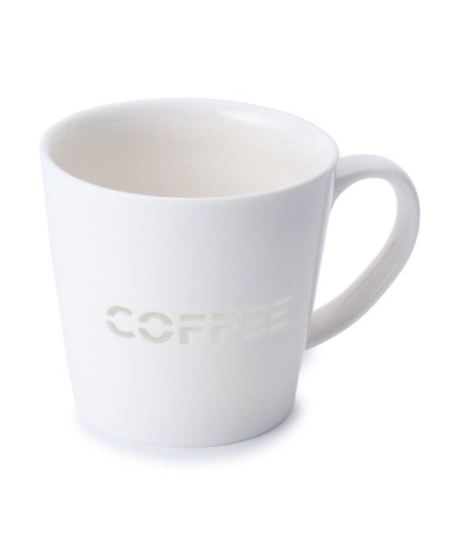 one'sterrace(ワンズテラス)/透かしマグカップ COFFEE/ホワイト（002）