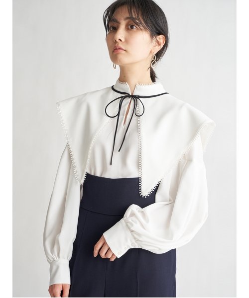 バリモアカラーブラウス スナイデル Snidel Magaseek