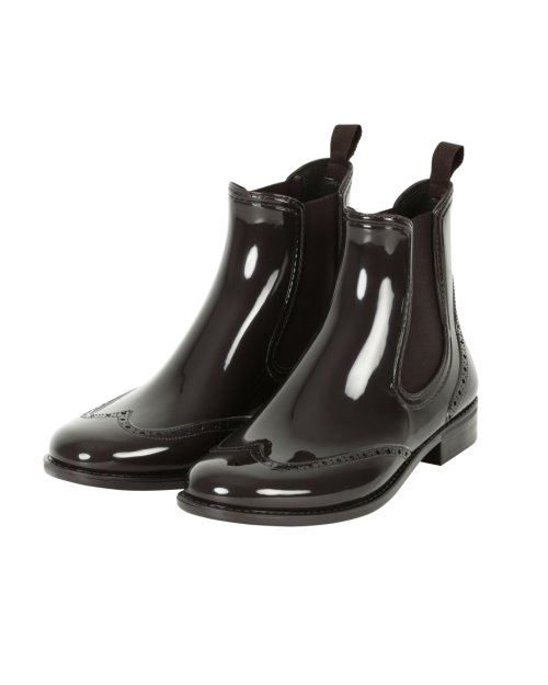 Traditional Weatherwear(トラディショナル　ウェザーウェア)/WING TIP SIDEGORE RAINBOOTS/ブラウン