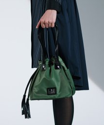 LANVIN SPORT(ランバン スポール)/巾着カートバッグ【アウトレット】/カーキ