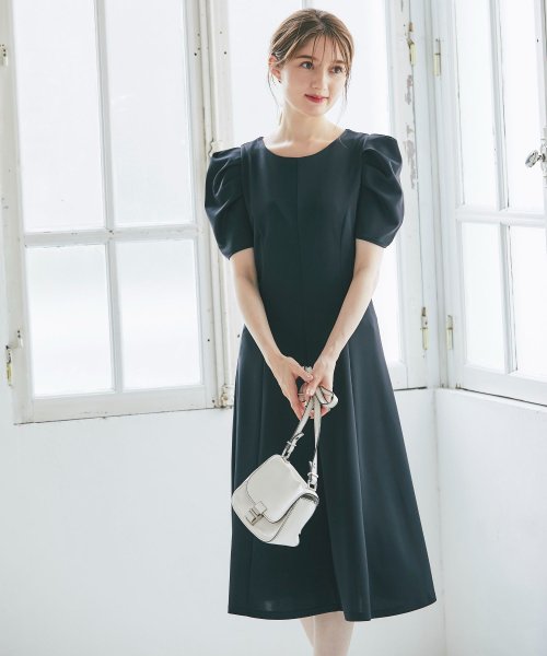 パワーショルダーシンプルワンピース トッコクローゼットリュクス Tocco Closet Luxe Magaseek