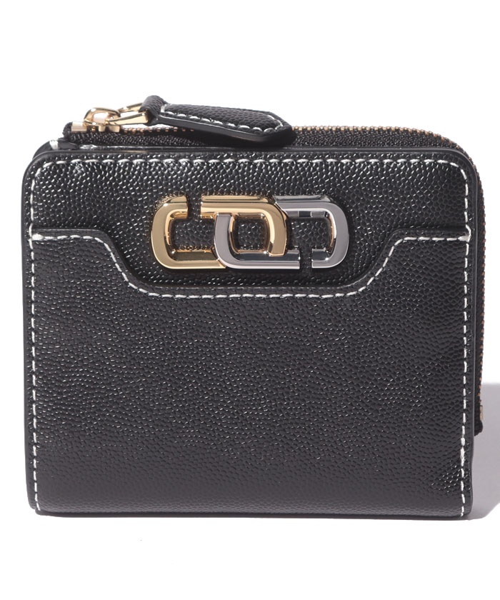 【Marc Jacobs】マークジェイコブス 二つ折り財布 M0017024 The J Link Mini Compact Zip Wallet 日本超安い 財布 二つ折り マークジェイコブス 折り財布