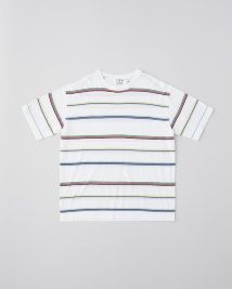 Traditional Weatherwear/COTTON BOARDER KNIT TEE SHIRT/504177447