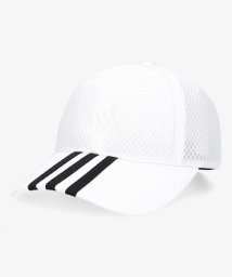 Adidas(アディダス)/adidas BOS V－3ST SM CAP/アディダス メンズ・レディースUVカットキャップ/ホワイト