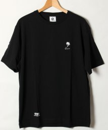 ALWAYS GOOD TIME NEW BASIC STORE(オールウェイグッドタイムニューベーシックストア)/【QUE　/ キュー】　USAコットン 1POINT　SURF/サーフTEE　/ブラック