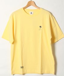 ALWAYS GOOD TIME NEW BASIC STORE(オールウェイグッドタイムニューベーシックストア)/【QUE　/ キュー】　USAコットン 1POINT　SURF/サーフTEE　/レモン