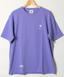 ALWAYS GOOD TIME NEW BASIC STORE(オールウェイグッドタイムニューベーシックストア)/【QUE　/ キュー】　USAコットン 1POINT　SURF/サーフTEE　/ラベンダー