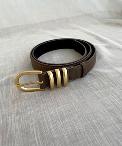 marjour(マージュール)/NUANCE COLOR BELT/ブラウン