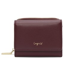 Ungrid/アングリッド Ungrid 財布 ミニ財布 レディース ラウンドファスナー SMOOTH MINI WALLET ブラック ベージュ キャメル 黒 UNG－50/503390256