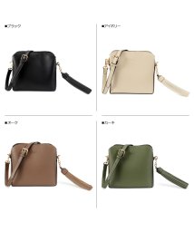 Ungrid(アングリッド)/アングリッド Ungrid バッグ ショルダーバッグ レディース SMOOTH BIG TASSEL MINI BAG ブラック アイボリー オーク カーキ キ/ブラック