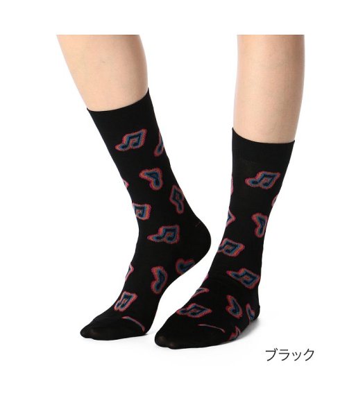 福助 公式 レディース The Cassettes ミュージックノート クルー丈 ソックス The Cassettes The Cassettes Magaseek