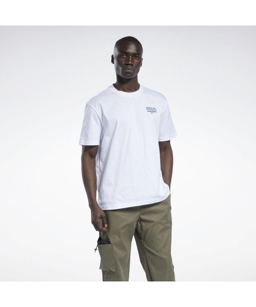 Reebok(リーボック)/クラシックス キャンピング  グラフィック Tシャツ /  Classics Camping Graphic T－Shirt/ホワイト