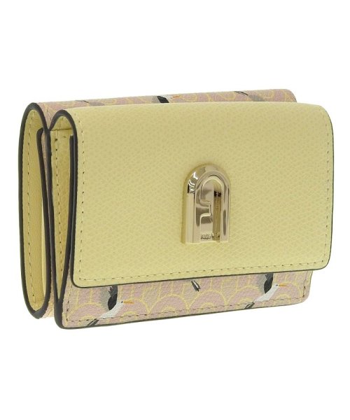 FURLA(フルラ)/【FURLA(フルラ)】FURLA フルラ 1927 S COMPACT TRIFOLD 財布/イエロー