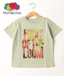 FRUIT OF THE LOOM(フルーツオブザルーム)/【Kid's】FRUIT OF THE LOOM/フルーツオブザルーム　フォトロゴプリントTシャツ/ミント