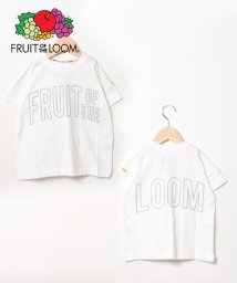 FRUIT OF THE LOOM/【Kid's】FRUIT OF THE LOOM/フルーツオブザルーム　ビッグロゴプリントドロップショルダーTシャツ/504111344