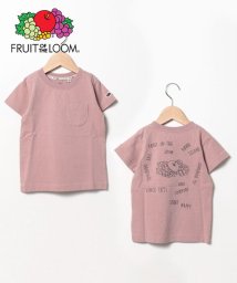 FRUIT OF THE LOOM/【Kid’s】FRUIT OF THE LOOM/フルーツオブザルーム　ポケット付き刺繍Tシャツ/504111348