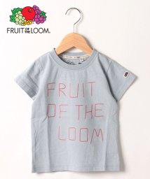 FRUIT OF THE LOOM(フルーツオブザルーム)/【Kid’s】FRUIT OF THE LOOM/フルーツオブザルーム　カレッジロゴ刺繍Tシャツ/ミント