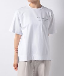 en recre(アン レクレ　)/【BRAHMIN】ワンポイントＴシャツ/オフホワイト