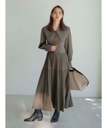 フレイ アイディー Fray I D ワンピース ドレス グリーン カーキ 緑色 の通販 Magaseek