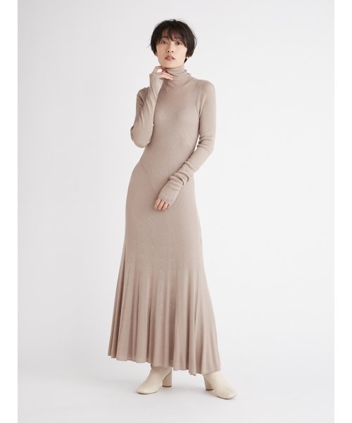 アシメリブニットワンピース フレイ アイディー Fray I D Magaseek