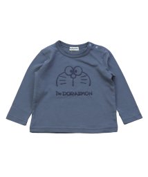 chil2(チルツー)/I'm Doraemon/ドラえもん・ジャイアン長袖Tシャツ/グレー