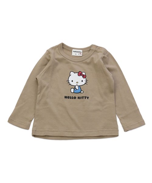 chil2(チルツー)/ハローキティ/長袖Tシャツ/ベージュ