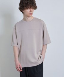 JUNRed(ジュンレッド)/エアシルケットクルーネックTEE/ベージュ（27）