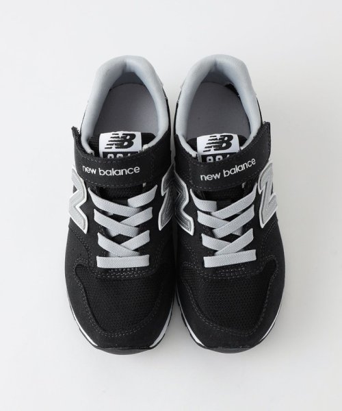 green label relaxing （Kids）(グリーンレーベルリラクシング（キッズ）)/＜NEW BALANCE＞YV996 17cm－24cm スニーカー/BLACK