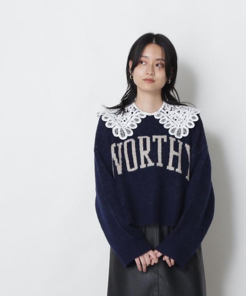 バテンレースカラーチョーカー ナチュラルビューティーベーシック Natural Beauty Basic Magaseek