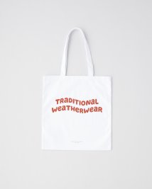 Traditional Weatherwear(トラディショナル　ウェザーウェア)/WAVE LOGO TOTE/ホワイト系1