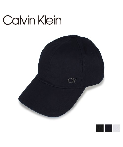 セール カルバンクライン Calvin Klein キャップ 帽子 ベースボールキャップ メンズ レディース ブラック ホワイト ネイビー 黒 白 K50k カルバンクライン Calvinklein Magaseek