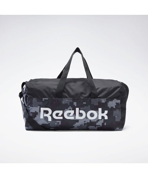 Reebok(Reebok)/アクティブ コア グラフィック グリップ バッグ / Act Core Graphic Grip Bag/ブラック