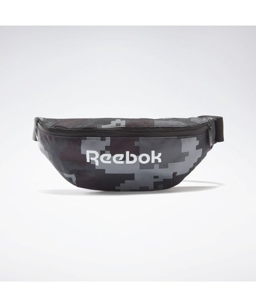 Reebok(リーボック)/アクティブ コア グラフィック ウエスト バッグ /Act Core Graphic Waist Bag/ブラック