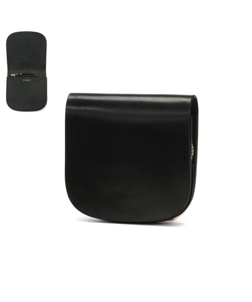 スロウ 財布 SLOW cordovan round mini wallet ミニ財布 小銭入れ付き かぶせ 小さめ コンパクト 本革 日本製 SO777J ポケット ×3