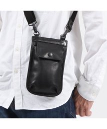 BAGGY PORT(バギーポート)/バギーポート ショルダーバッグ BAGGY PORT HL PULL UP ショルダーポーチ 斜めがけ 2WAY バッグ 本革 縦型 日本製 YNM－2200/ブラック