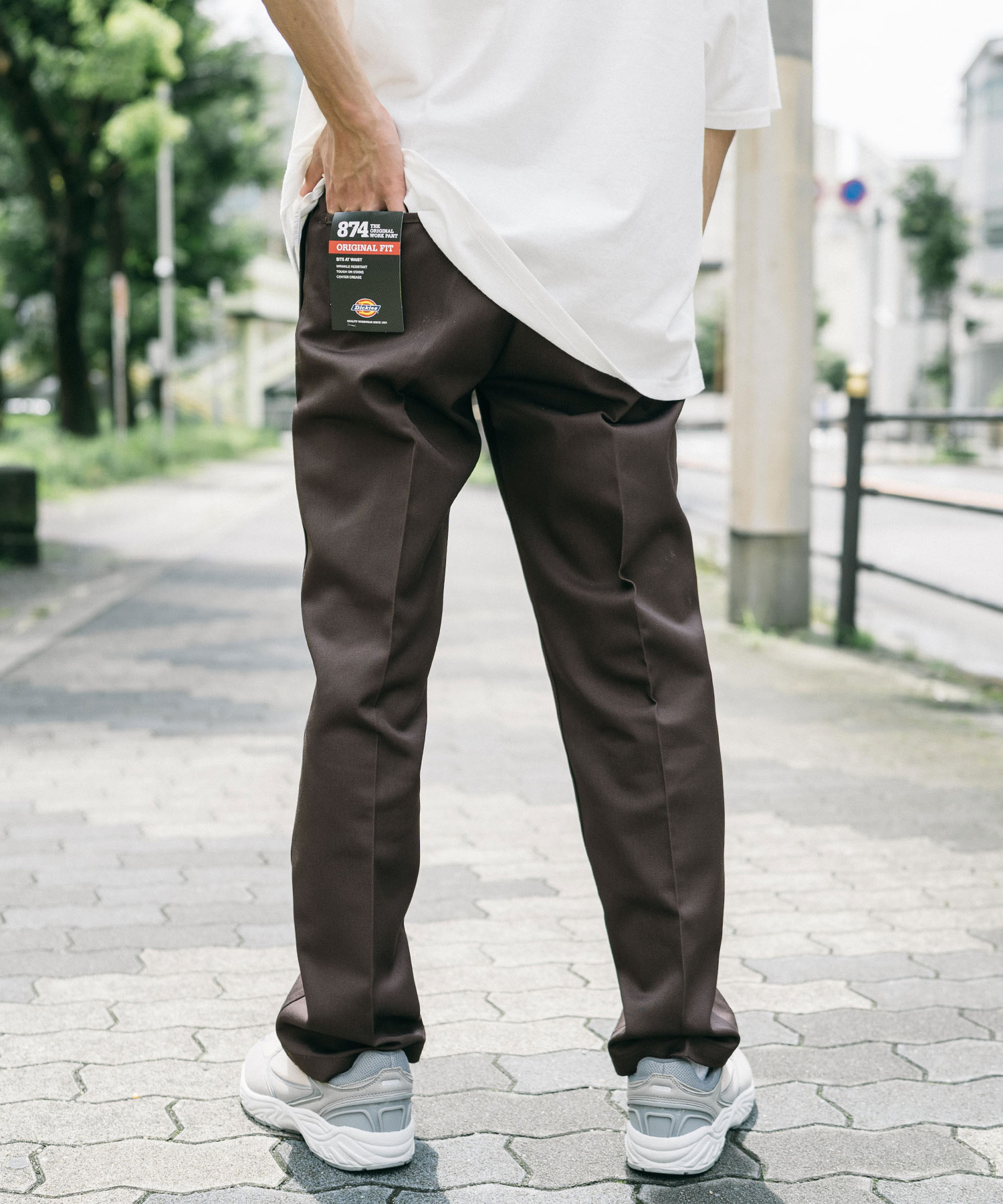 新品未使用 Dickies874 size:40×30 ダークブラウン