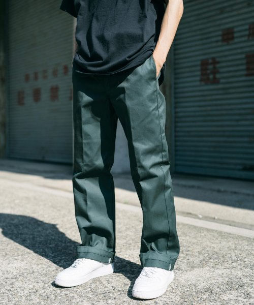 Dickies ディッキーズ 874 レングス32 ワークパンツ チノ メンズ レディース ワイド Original Fit オリジナルフィット 無地 シンプル ロッキーモンロー Rocky Monroe Magaseek
