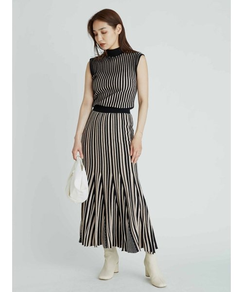 マーメイドラインニットワンピース フレイ アイディー Fray I D Magaseek