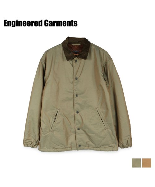 ENGINEEREDGARMENTS(エンジニアドガーメンツ)/エンジニアドガーメンツ ENGINEERED GARMENTS ジャケット メンズ GROUND JACKET オリーブ オレンジ 19FD017－T/オリーブ