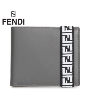 FENDI/フェンディ FENDI 財布 二つ折り メンズ BI－FOLD WALLET グレー 7M0266 A8VC [12/5 新入荷]/503016357