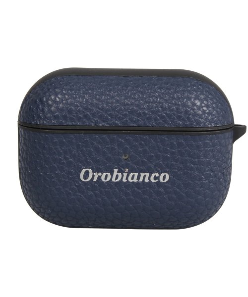 Orobianco(オロビアンコ)/オロビアンコ Orobianco AirPods Proケース カバー iPhone アイフォン エアーポッズプロ メンズ レディース シュリンク PU LEA/ネイビー