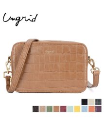 Ungrid(アングリッド)/アングリッド Ungrid バッグ ショルダーバッグ レディース SHOULDER BAG ブラック アイボリー グレー ブラウン ベージュ カーキ キャメル /キャメル